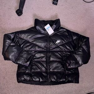 Nike Women's Black Puffer Jacket